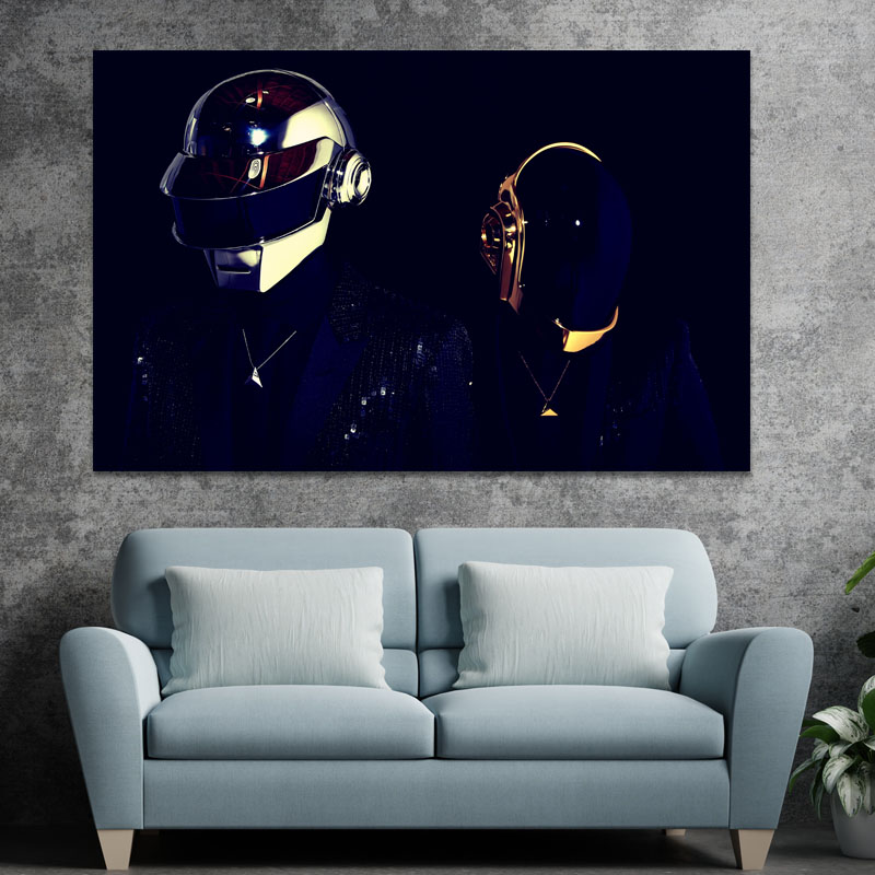 Πίνακας σε καμβά Daft Punk 